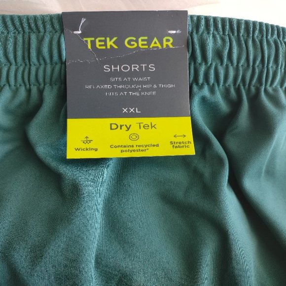 Men's Tek Gear Active Shorts ~ Dry Tek NWT New - Picture 4 of 5